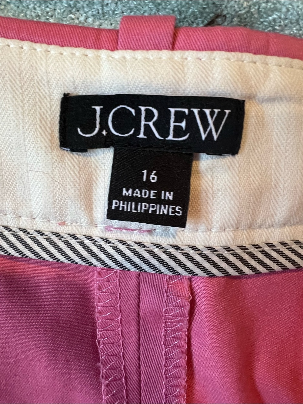 J. Crew Re-Imagines Pink 3-Piece Suit: Blazer Vest & Trousers Pants Cotton 16 XL - Picture 10 of 15
